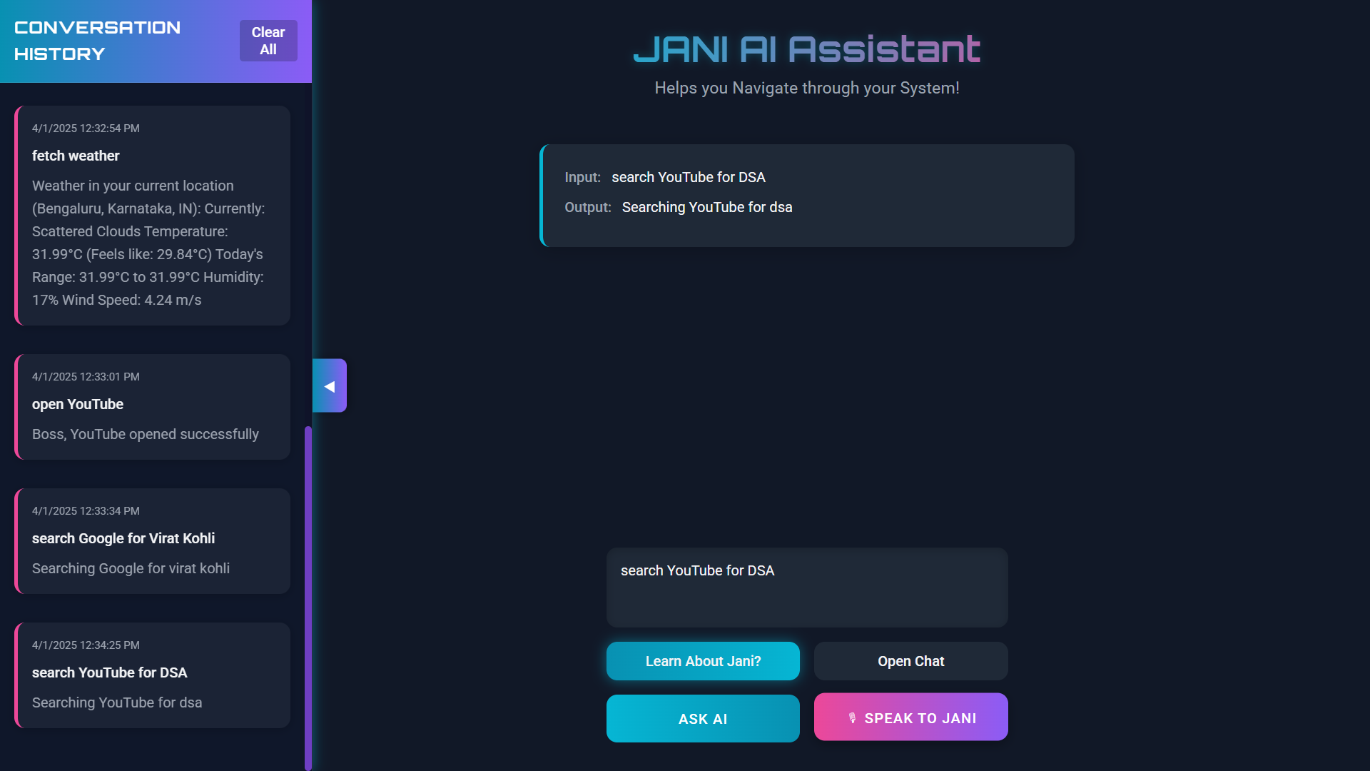 JANI-AI